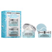 FULL-SIZE WATER DRENCH&reg; ESSENTIALS 2-PIECE MOISTURIZER AND EYE PATCH SET (SET DE CREMA Y PARCHES PARA OJOS HIDRATANTES)